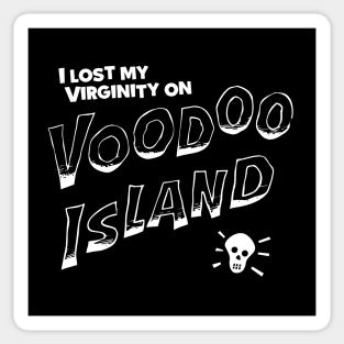 I Lost My Virginity on Voodoo Island Sticker